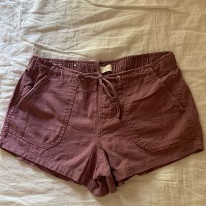Maroon shorts